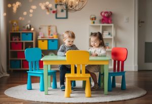 Read more about the article Skab et sjovt og funktionelt rum med det perfekte børnebord