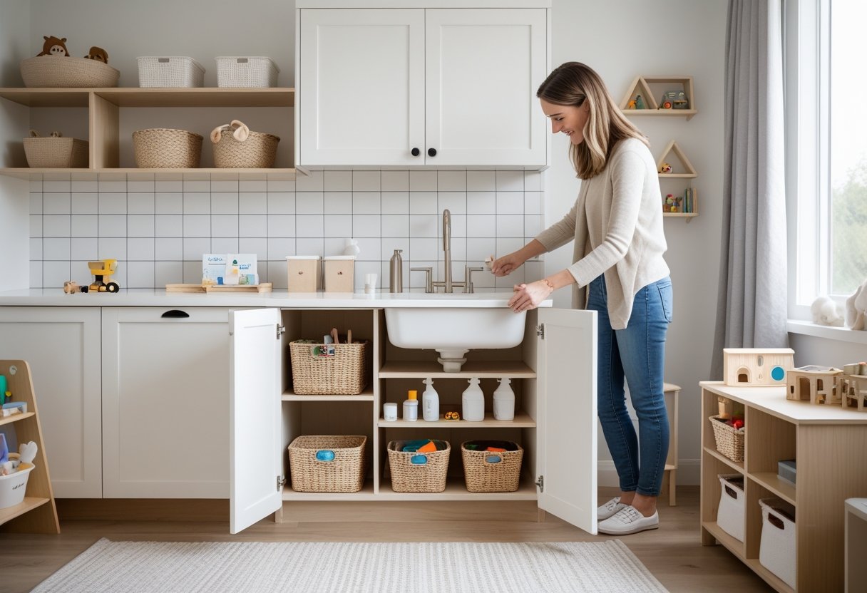 You are currently viewing Praktiske tips til at organisere børneværelset med underskab til vask løsninger