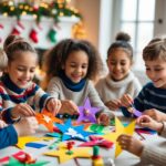 Sjove aktiviteter til børn med kreative julestjerner