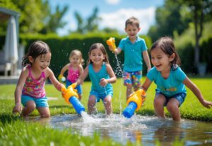 Read more about the article Sjovt vandlegetøj til børn til sommerens udendørsaktiviteter