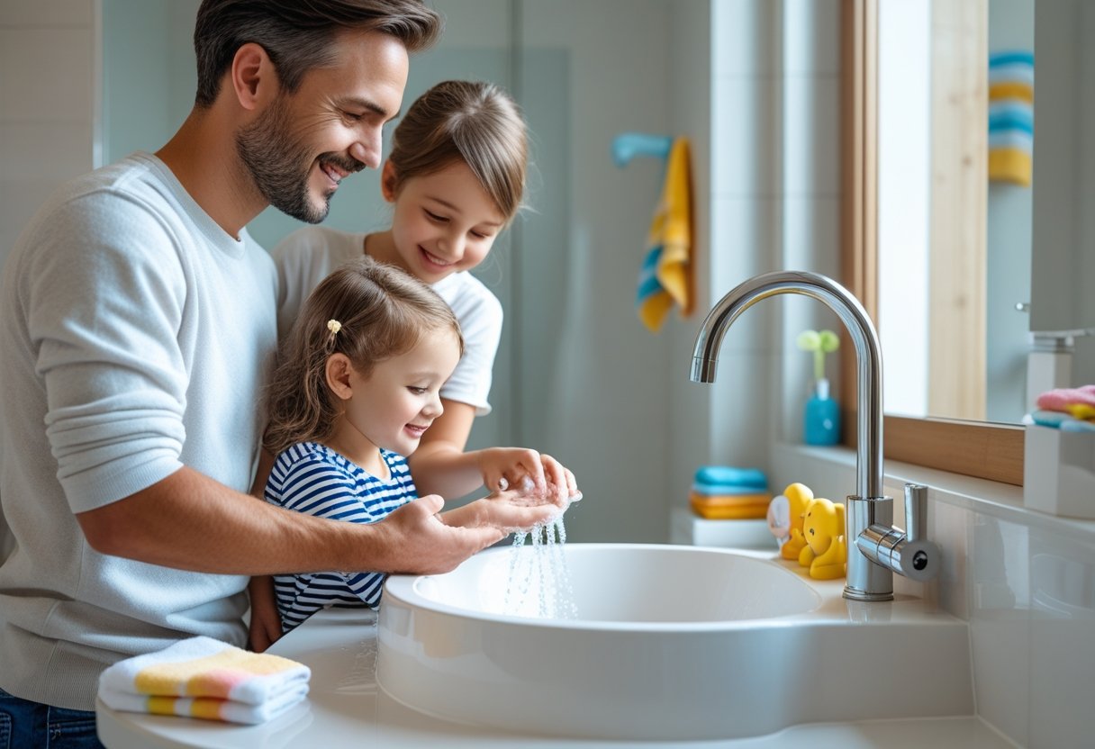 You are currently viewing Sådan skaber du et børnevenligt badeværelse med den rette badeværelsesvask